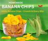 Crunchy Delight: Banana Chips Salted South Indian All-Natural Crispy Snack 500gm view 2