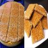 Chef Medidi - Healthy Home Made Jaggery White till Chikki | Seesame seeds Bars| Nuvvula Achu | Til Ke Chikki |   | Nuvvula Patti - (1000 Grams) view 3