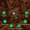 Gud Gum- Natural, Plastic Free Chewing Gum- Clove, Cardamom, Fennel, Cinnamon- 21g x 4 - Mini Pack of 4- No added artificial colours, flavours & sweeteners (4 Packs, 60 chewing gums) (Pack of 4, Cinnamon) view 3