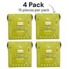 Gud Gum- Natural, Plastic Free Chewing Gum- Clove, Cardamom, Fennel, Cinnamon- 21g x 4 - Mini Pack of 4- No added artificial colours, flavours & sweeteners (4 Packs, 60 chewing gums) (Pack of 4, Cardamom) view 4