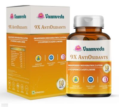 9X Antioxidant Supplement - Antioxidant Capsules with CoQ10, Grapeseed, Resveratrol, and More (2)