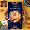 Expelite Customised Karwachauth Chocolate Pack with Karwa Chauth Theme Chocolate Bar | Best Karwachauth Gift for Wife in 200 view 3