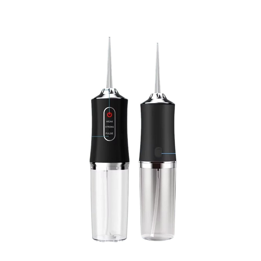 Queue Professional Cordless Dental Flosser | 300 ml Large Detachable Water Tank | 3 Modes | IPX7 Waterproof | Oral Flosser (Water Flosser)