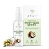 Azah Post-Wax Moisturising Spray [100 ML] | With Coconut & Olive Oil | Soothing & Hydrating After Waxing Spray for Women & Men | Nourishing Skin Care for Smooth & Soft Finish view 1