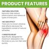 SLIDO Herbal Knee Pain Relief Patches | Natural Wormwood Extract | 100% Safe & Natural Knee Pain Relief Products | Instant Relief | No Side Effects (Pack 20) view 4