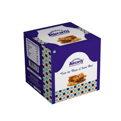 Kovilpatti Asiacandy Combo Gift Box (900g Total) | 9 Varieties Karuppu Kavuni, Sweet Corn, Masala Corn, Nattu Sarkarai, Kadalai, Co-Co, Ellu, Mix Kadalai & Masala Kadalai | Traditional South Indian Sweet Combo Pack