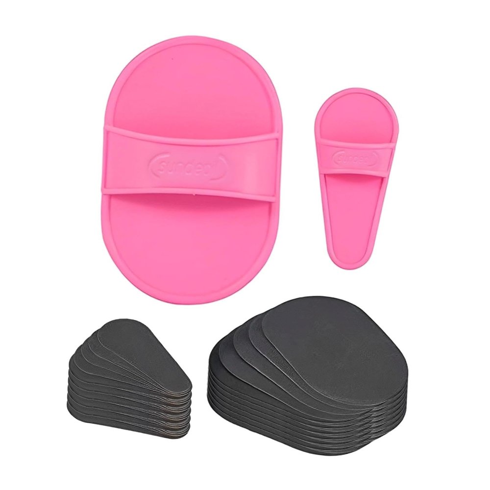 Enakshi Exfoliating Hair Removal Pads for Women in 2 Sizes Legs Arms Body Faces Lips With 60 Sandpapers|Health & Beauty | Shaving & Hair Removal | Electric Shavers | Shaver Parts & Accessories