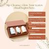 ASAVED Tea-Tox Hamper | Herbal Detox Gift Box with Ayurvedic Tea Blends & Wellness Essentials | Festive Gifting | Immunity & Digestion Support | Men & Women view 3