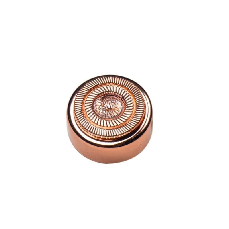 ELACCENT Replacement Head for Electric Epilator | Hair Removal Shaving Trimmer Attachment - Rose Gold