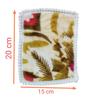 3 Winter Blanket for (0 to 3 Number) laddu Gopal Krishna ji. Size= 15 * 20 cm. view 2