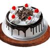 The FloralMart Flakey Hearts FlavoredCake Eggless | Birthday | Anniversary | Same Day Delivery (500 GM, Black Forest) view 1