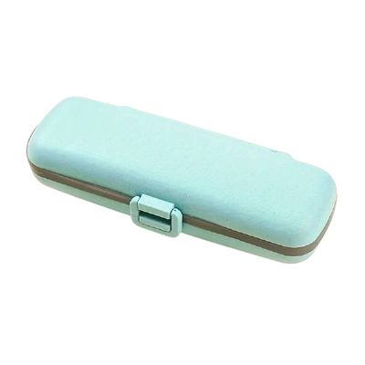 Clickswift Pill Box Organizer 7 Compartment, BPA Free Food Grade Medicine and Tablet Storage Case with Air Tight Silicone Seal, Portable Weekly Pill Container for Travel, Home & Office"1 Pcs (Multicolours)