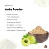 Nairuti Vyutpadan Amla Powder for Hair Growth (300g) | 100% Natural Indian Gooseberry Powder for Hair, Skin & Health | d, Preservative-Free (Pack of 1) view 2