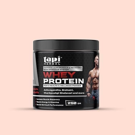 2 Pack Of Whey Protein for Men Muscle Growth & Recovery, High Protein Supplement for Gym, Fitness & Sports Nutrition Each One Pack 250g