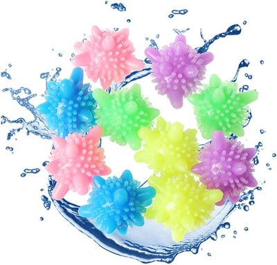 Washer Balls Laundry Balls Washing Ball, Laundry Scrubbing Balls Tangle-Free for Washing Machine (15 Count 1 Pack)