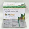 Cariplate Papaya Leaf Extract and Tinospora Cordifolia Tablets, 10x10 Tablets Pack, 350mg Carica Papaya with 150mg Tinospora | Pack of 4 strips (40 tablets). view 1