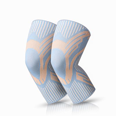 Badowl ProActive Knee Support Brace for Men and Women  Compression Sleeve for Pain Relief, Injury Prevention, Stability, Swelling and Workout Support (Blue, XL)