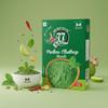 77 Green Mint Chutney Powder 300 g  Instant Indian Spice Mix for Cool & Tangy Mint Chutney | 100% Natural, No MSG or Preservatives view 2