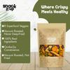 Snack It Up Vacuum Crisped Mix Vegetable Chips (90gm x 3) | 8 Real Dehydrated Air Fried Vegetable Snack | 70% Less Oil, Zero Preservatives | Gluten Free, Plant Based, Vegan Healthy Chips | Organic and Clean Label Gourmet Snacks view 4