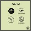 79 Degree Wellness Tea I Premium Blend in Tinbox (100 Gm, Blue Pea and Hibscus Combo) view 4