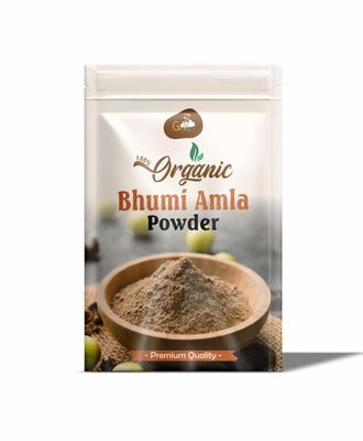 Groly Bhumi Amla Powder/Churn 150 gm | Organic Ingredient Extract For Healthy Liver Functioning And Digestive Strength | Enriched With Essential Nutrients | Amla Powder for Hair, Drinking & Eating