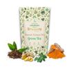 Brewora Turmeric Ginger Tulsi Green Tea Pouch | Spiced Wellness Blend | Holy Basil & Antioxidant Rich Green Tea | Soothing & Energizing Flavor | Loose Leaf Tea in Resealable Pouch_100 gm view 1