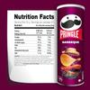Pringle's Barbecue Potato Chips BBQ  165g Canister | Smoky, Savory & Crispy Snack | Imported view 2