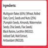 Indulgence Zero Added Sugar Muesli 350g (Pack of 1) | Sugar-Free Muesli for Diabetics | High Protein Muesli with Fruits & Nuts | No Added Sugar | Healthy Breakfast Cereal view 3