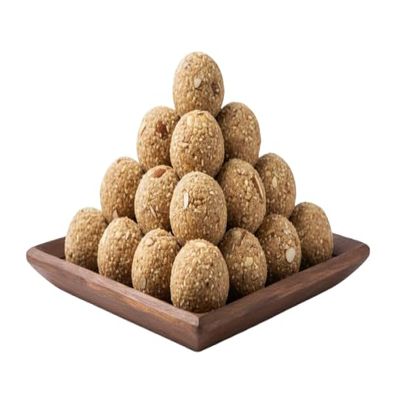 Badam Laddu - Traditional Sweet - 200g - Healthy, Homemade, Traditional & Festival Sweets for Gifting and Celebrations - Fresh & Authentic Flavor