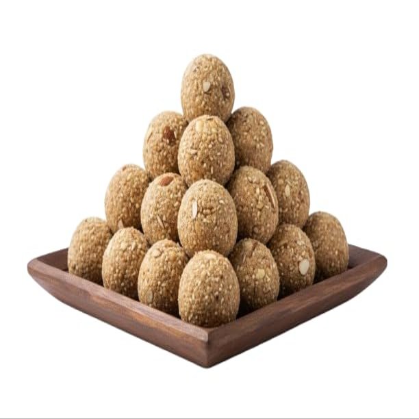 Badam Laddu - Traditional Sweet - 200g - Healthy, Homemade, Traditional & Festival Sweets for Gifting and Celebrations - Fresh & Authentic Flavor
