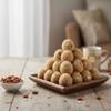 Badam Laddu - Traditional Sweet - 200g - Healthy, Homemade, Traditional & Festival Sweets for Gifting and Celebrations - Fresh & Authentic Flavor view 3