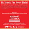 Ahnlich Smash Sparkling Soda Water Naturally Carbonated, Zero Sugar, Zero Calories | Refreshing & Clean | Pack of 12 view 3