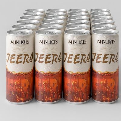 Ahnlichs Jeera Traditional Indian Cumin Seed Drink | Refreshing, Digestive & Detox Beverage | Pack of 24