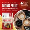 Bliss of Earth Pure Monk Fruit Extract Powder Without Erythritol, Zero Calorie Natural Sugar Free Sweetener, Keto & Diabetic Friendly, Healthy Sugar Substitute for Tea, Coffee, Baking & Cooking, 42.52gm, 850 Servings view 2