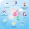 CHIRANSI 5 In 1 Washing Maching Laundry Pods, Laundry Gel Beads For Deep Cleaning Stain Removal, Semi-automatic Detergent Tablet For Front & Top Washing Machine (5) view 4
