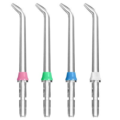 4 PCS Water Flosser Replacement Tips, Teeth Cleaner for Water Pik Flosser, Compatible with Multiple Models