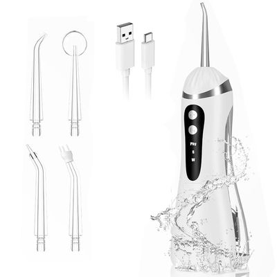 SELLFUN Water Flosser for Teeth Cordless, 200ML Electric Dental Flosser 4 Modes & 6 Jet Tips for Oral Care, Rechargeable Floss DIY Mode IPX7 Waterproof, Portable Oral Irrigator for Travel and Home