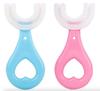 ALI SHIPPING 360 U-Shaped Kids Toothbrush | Soft Silicone Bristles for Gentle Cleaning | BPA-Free and Ergonomic Toothbrush for Toddlers (Ages 2-6) view 1