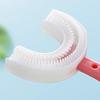 ALI SHIPPING 360 U-Shaped Kids Toothbrush | Soft Silicone Bristles for Gentle Cleaning | BPA-Free and Ergonomic Toothbrush for Toddlers (Ages 2-6) view 3