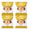 Dryfii Ready-to-Eat Chapati (Roti) | Authentic Whole Wheat Indian Roti | 24 Pieces (4  6) | Vacuum-Packed, No Preservatives | Just Heat & Eat | Travel Friendly view 1