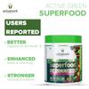 Activeyork Organic Active Greens Superfood Powder | Fruits, Vegetables, Super Greens, Reds, Mushroom & Herbs Blend | Daily Nutrition, Energy & Immunity Booster | Premium Dietary Supplement | 300g view 3