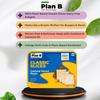 Plan B Classic Cheese Slices 150g | Plant-Based, Dairy-Free & Lactose-Free | Smooth Meltable Vegan Cheese Slices for Burgers, Sandwiches & Everyday Meals view 4