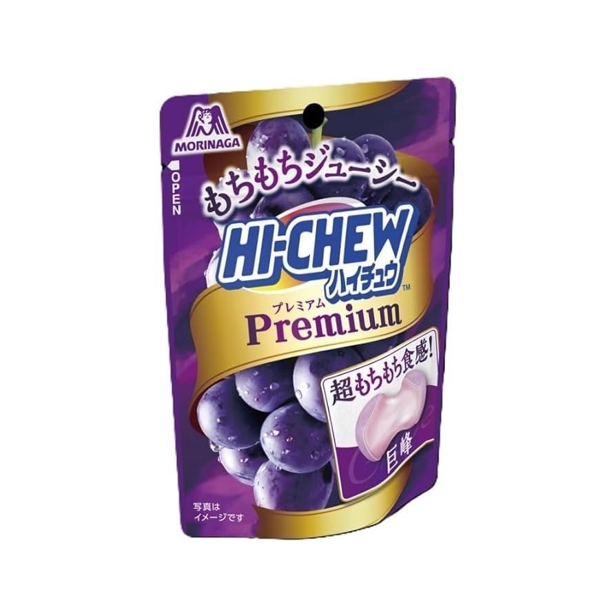 Morinaga Hi-Chew Premium Kyoho Grape 35g | Pack of 2 | Made in Japan | Hichew