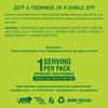 Ahnlichs Mint & Lime Sparkling Drink Perfect Mixer for Cocktails & Mocktails | Refreshing Natural Flavor | Pack of 24 view 3