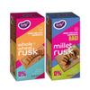 Early Foods - Chota Pack of 2 : Ragi & Wheat Rusks | Millet Toast Sugar Free | No Maida Rusk | Rusks for Kids | Millet Toast Biscuits Rusk 82g x 2 view 1