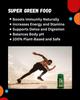 Purelife Essentials Super Green Food Tablets, Plant-Based Nutritional Supplement, 30 Tablets, with Moringa, Wheatgrass, Spirulina, Barley Grass for Immunity, pH Balance, Detox Support view 4