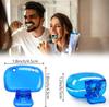 AENCI Travel Toothbrush Head Covers Toothbrush Protector Cap Brush Pod Case Protective Portable Plastic Clip for Household Travel, Camping, Bathroom, School,Multicolor (Pack of 12) view 3
