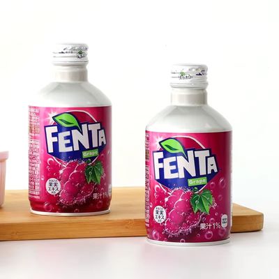 Fanta Grape Aluminum Bottle, Pack of 2 x 300 ml (Imported from Japan)