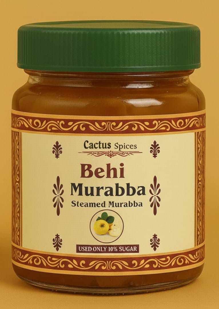 CACTUS SPICES | STEAMED MURABBA | DRY BEHI Murabba | Only 10% Sugar Used | 50-60 Pieces | No Preservative | 400G