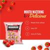 Shareat Minimos Juicy Tomato Magic Balls Pellets | Ready to Fry Whole Wheat Magic Balls | Tangy Magic Balls | Instant Party & Kids Snacks | 75g (Pack of 10, 750g Total) view 4